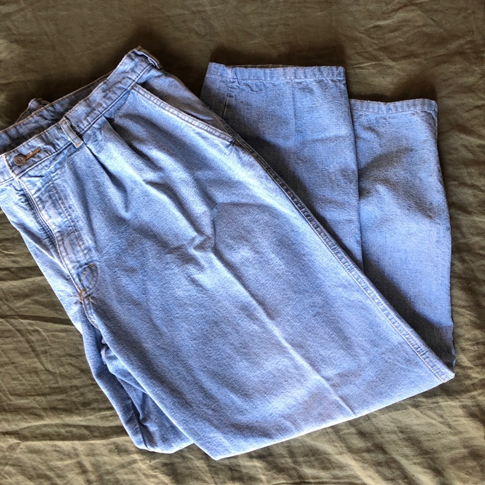 Vintage Lee Airgear Pleated Jeans
